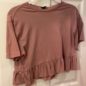Flowy purple T-shirt